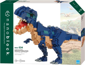 Nanoblock - Giganotosaurus Deluxe Edition Dinosaurs - 22386