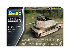 Revell Monogram Germany - Marder I 7.5cm Pa.K. 40 (Sf) 1:35 - 3292