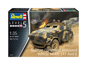Revell Monogram Germany - German Command Arm. Sd.Kfz.247 B 1:35 - 3335