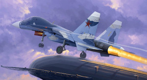 Trumpeter Models - Russian Su-33Ub Flanker D 1:72 - 1669