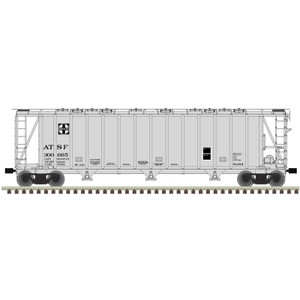 Atlas Model Railroad Co. - N 3500 Cf Dry-Flo Hopper ATSF 300694 - 50006337