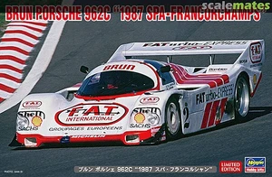 Hasegawa Models - Brun Porsche 962c 1987 Spa-Francor 1:24 - 20503