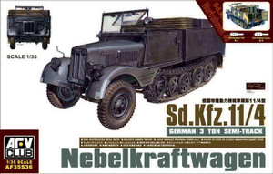 AFV Club - Sd.Kfz.11/4 Wurfrahmen 40 1:35 - AF35S36