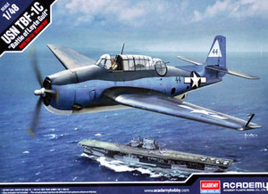 Academy Models - TBF-1C Battle of Leyte Gulf USN 1:48 - 12340