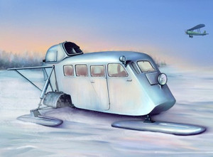 Trumpeter Models - Soviet KM4 Armored Aerosan 1:35 - 2356