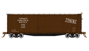 Rapido Trains - HO 40' USRA Boxcar TH&B Red - 130112A
