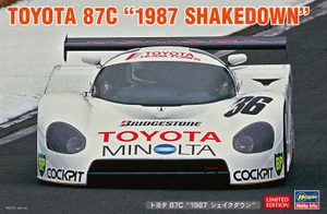 Hasegawa Models - Toyota 87c 1987 Shakedown 1:24 - 20500