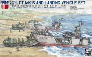 AFV Club - ROC LCT MK.6 & Landing Vehicle Set 1:350 - SE735S02