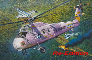 Trumpeter Models - HH-34J USAF Combat Rescue Heli 1:35 - 2884