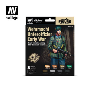 Vallejo Acrylic Paints - Figure Series: Alpine Wehrmacht Officer - 70246