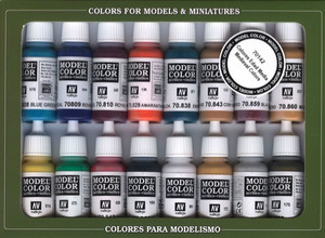 Vallejo Acrylic Paints - Medieval Colors Paint Set - 70142 Vallejo Acrylic Paints - Medieval Colors Paint Set - 70142