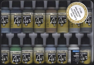 Vallejo Acrylic Paints - British Raf/Faa Model Air Set - 71189
