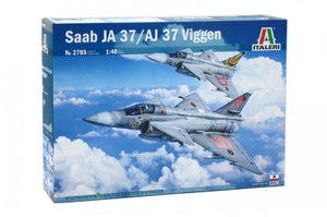 Italeri Model Kits - SAAB JA37/AJ37 Viggen Fghtr:48 - 2785