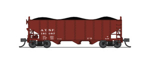 Broadway Limited - N N&W 3bay Hopper ATSF 2pk A - 7150