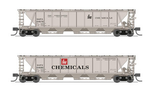Broadway Limited - N H32 Cvd Hopper FMC Chem 2pk - 7265