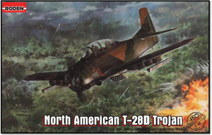 Roden Model Aircrafts - No American T-28D Trojan 1:48 - 450