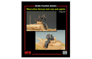 Ryefield Models - German Panzer Commander + Crew Resn 1:35 - 2015