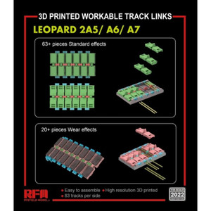 Ryefield Models - 3D Printed Workable Tracks for T-34 1:35 - 2022