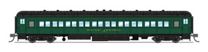 Broadway Limited - N MEC 80'Pass Coach Grn&Gol 1pk - 6537