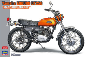 Hasegawa Models - Yamaha Enduro DT250 Mandarin Orange 1:10 - 52329