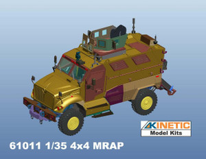Kinetic Model Kits - MRAP ALL-TERRAIN VEHICLE 4x4 1:35 - 61011
