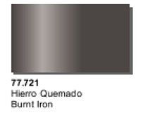 Vallejo Acrylic Paints - Metallic Burnt Iron 6p - 77721