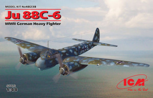 ICM Models - WWII German Ju88C6 Fghtr 1:48 - 48238