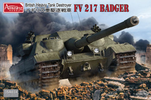 Amusing Hobby Kits - FV 217 Badger Brit. Heavy Tank Dest 1:35 - 35A034