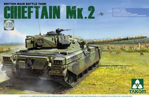 Takom Models - Brit Mbt Chieftain Mk.2 1:35 - 2040