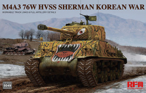 Ryefield Models - M4A3 76W HVSS Sherman Korean War 1:35 - 5049