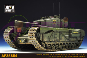 AFV Club - Churchill Mk.Iii W/ord Qf 75mm - AF35S54