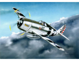 Trumpeter Models - P-47D Thunderbolt RaZorback 32 - 2262