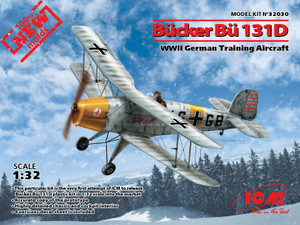 ICM Models - German Bucker Bu131D Trainer 1:32 - 32030