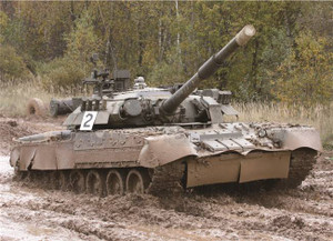 Trumpeter Models - Russian T-80U MBT 1:35 - 9525