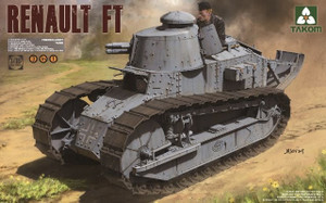 Takom Models - Fr Light Tank Renault Ft-17:16 - 1004