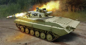 Trumpeter Models - Russian BMP2M AFV w/Berezhok Turret 1:35 - 9558