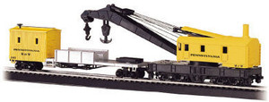 Bachmann - Ho 250ton Crane & Boom Car Prr - 16114
