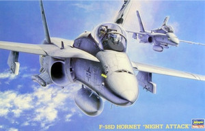Hasegawa Models - F/A-18D Night Hornet 1:48 - 7203