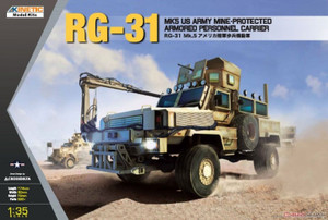 Kinetic Model Kits - RG-31 Mk5 US Army MineProt Car - 61015