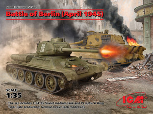 ICM Models - Battle of Berlin T-35-85 1:35 - DS3506