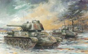 DML Military Kits - T-34/76 Mod. 1943 #183 w/cuploa 1:35 - 6757