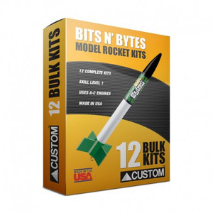 Custom Rockets - Bits N' Bytes Skil-1 Bulk Pk12 - 70029