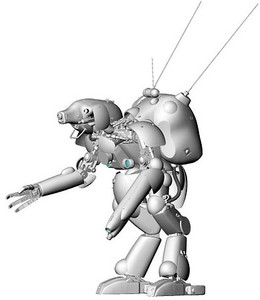 Hasegawa Models - Maschinen Krieger Moon Type Humanoi 1:20 - 64126