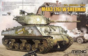 Meng Models - M4A3(76)W Sherman Tank 1:35 - TS043