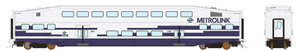 Rapido Trains - Ho BiLevel Commuter Coach Metrolink No# - 146011 Rapido Trains - Ho BiLevel Commuter Coach Metrolink No# - 146011