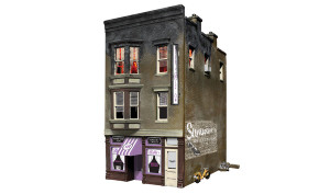 Woodland Scenics - Ho Betty's Burning Bldg B/U - 5051