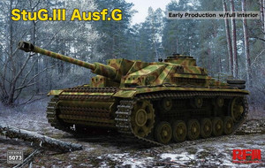 Ryefield Models - Stug. III Ausf. G Early w/full int. - 5073