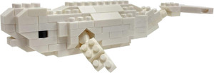 Nanoblock - Beluga Whale Sea Friends Nanoblock Bx-12 - 22155