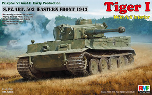 Ryefield Models - Tiger I Early Full Interior - 5003