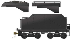 Rapido Trains - HO CPR D10-style Tender - 602091